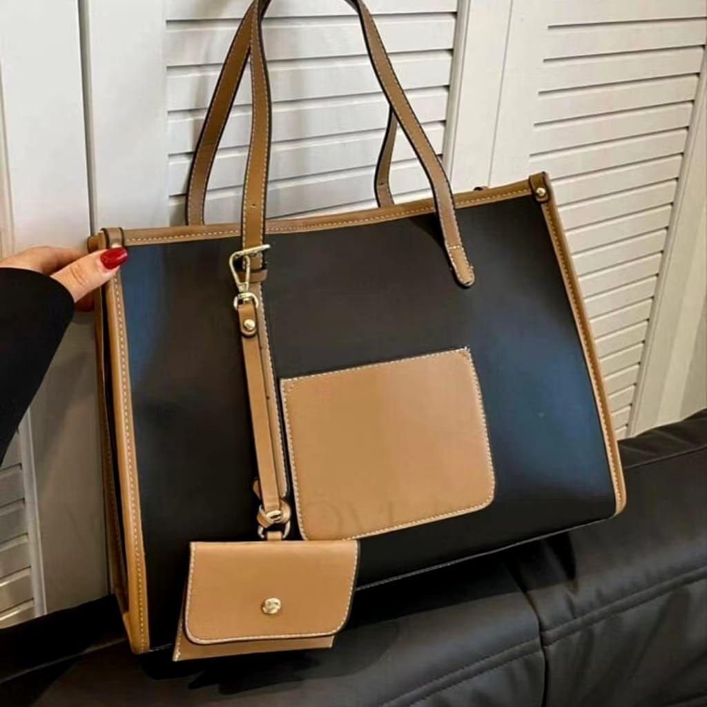 TwinCle.gmstore bag||Tas jinjing Wanita sintetis CK-TotebagR1||Tas Kuliah/Tas Fashion Kekinian 2025