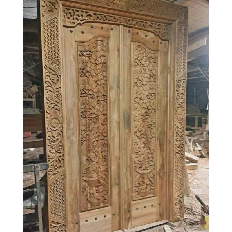 Pintu Minimalis 2 Pintu | Pintu Gebyok Minimalist Official