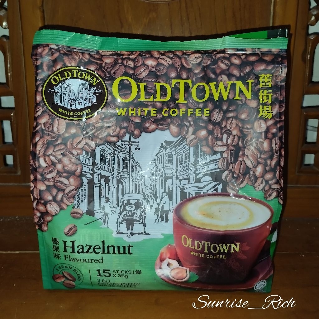 

Old Town White Coffee 3in1 Hazelnut Malaysia