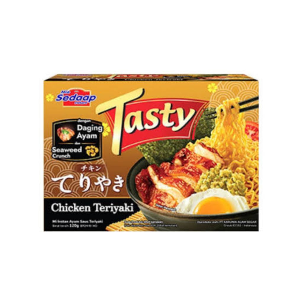 

Sedaap Tasty Chicken Teriyaki Mie Instan 120 gram