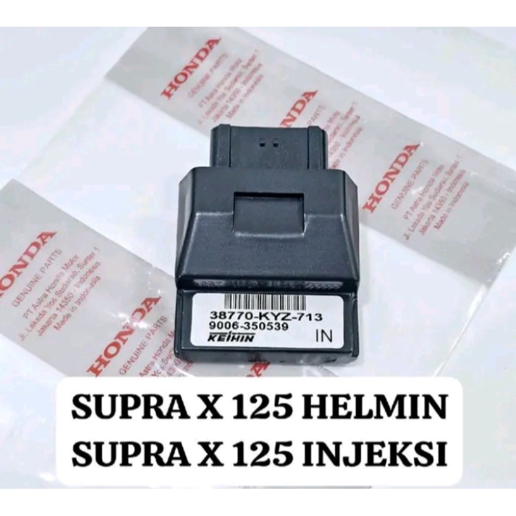 ECU CDI Honda Supra X 125 HelmIN Fi Supra X 125 Injeksi ECU CDI HONDA ORIGINAL