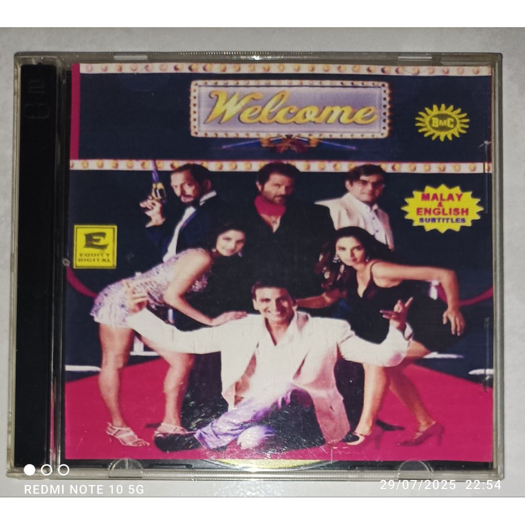 VCD INDIA BOLLYWOOD WELCOME