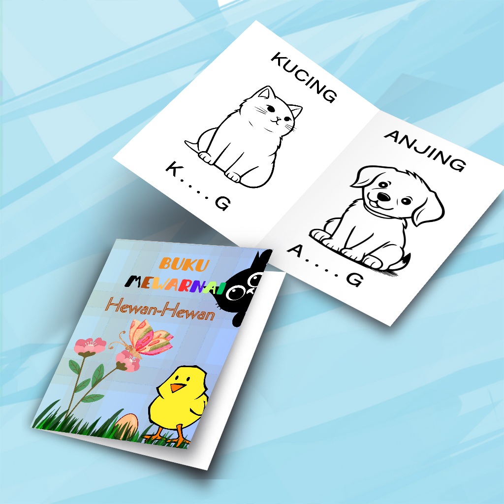 

Buku Mewarnai Anak & Mengenal Huruf