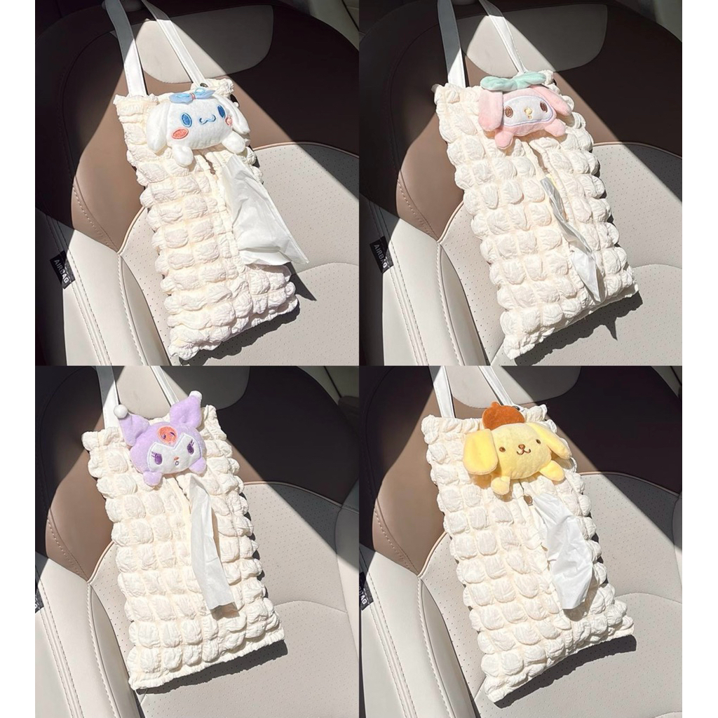 gantungan tissue jok melody kuromi tempat tissue mobil