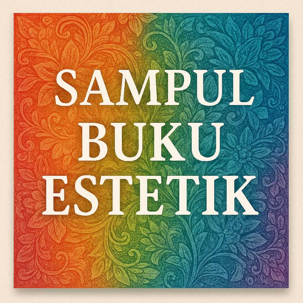 

10 LEMBAR Sampul Buku Estetik