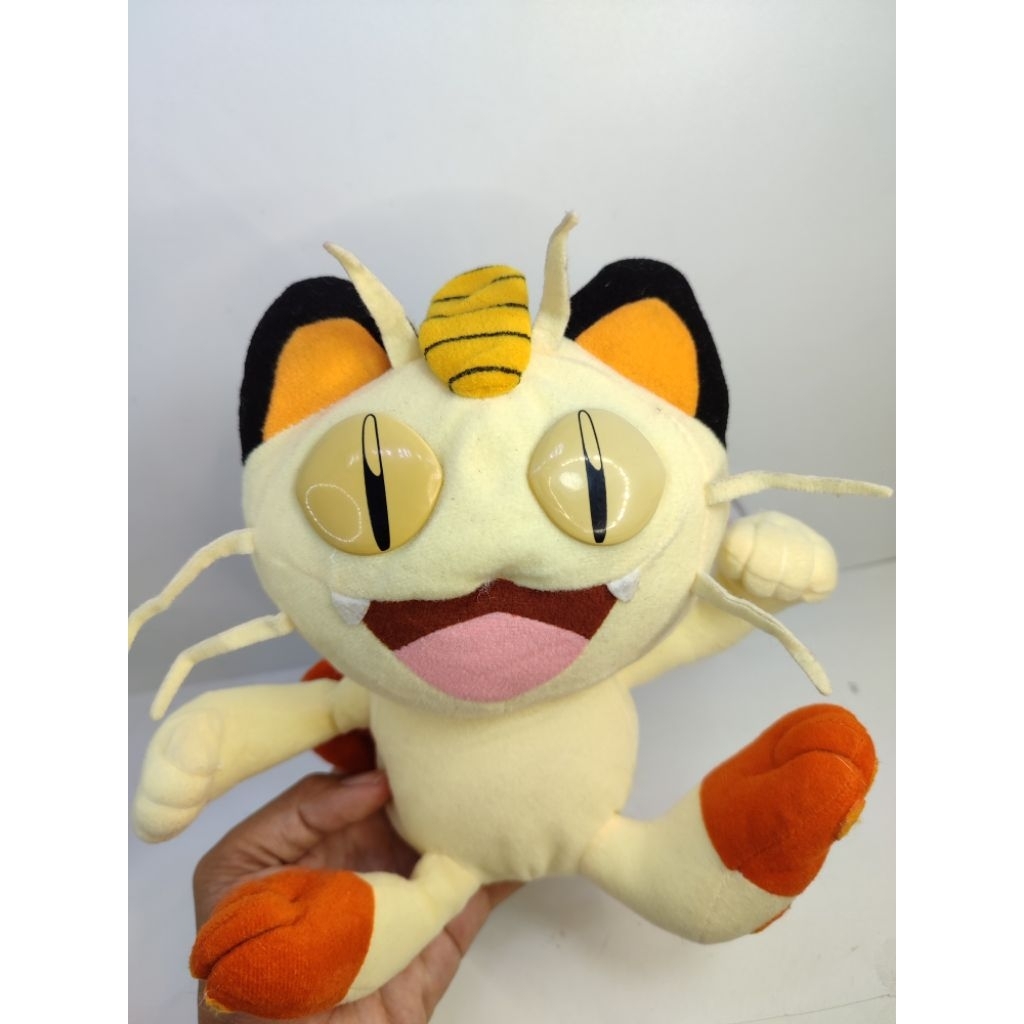 boneka Meowth pokemon vintage banpresto