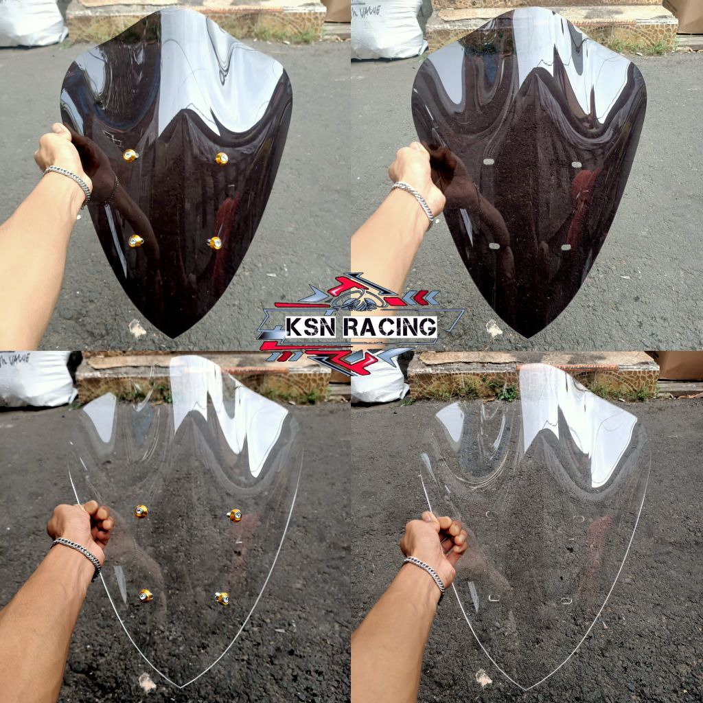 Visor lexi winshield yamaha lexi model bubble model terbaru