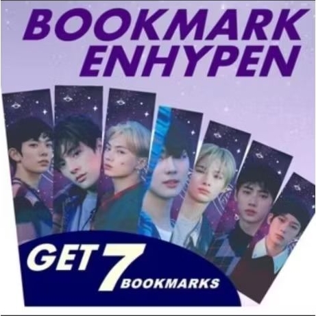 

Pembatas Buku Emhypen Set 7 Pcs