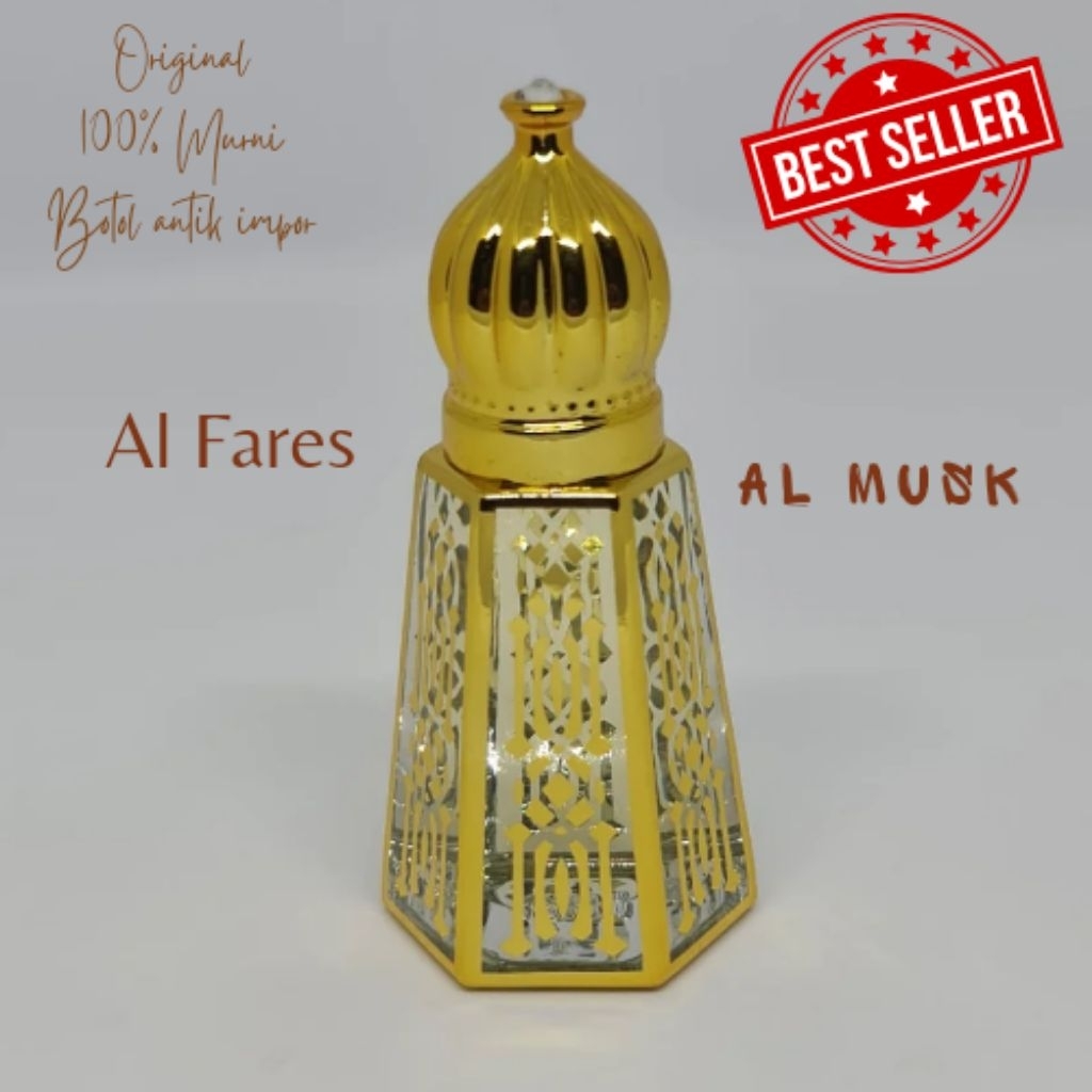Minyak Arabian Al Fares  Parfum Al Fares Original Impor Murni Non Alkohol