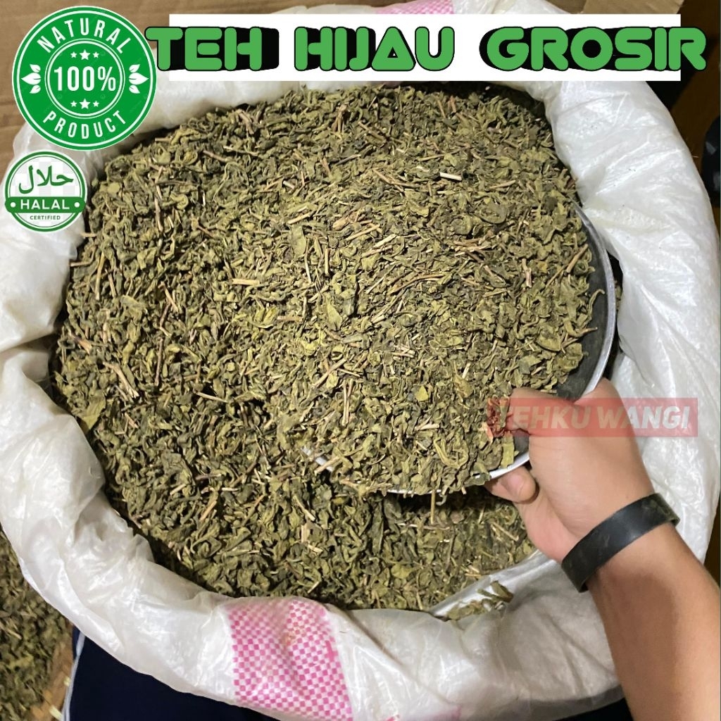 

Teh Hijau Asli 100 % | Green Tea Original | Teh Diet 1kg