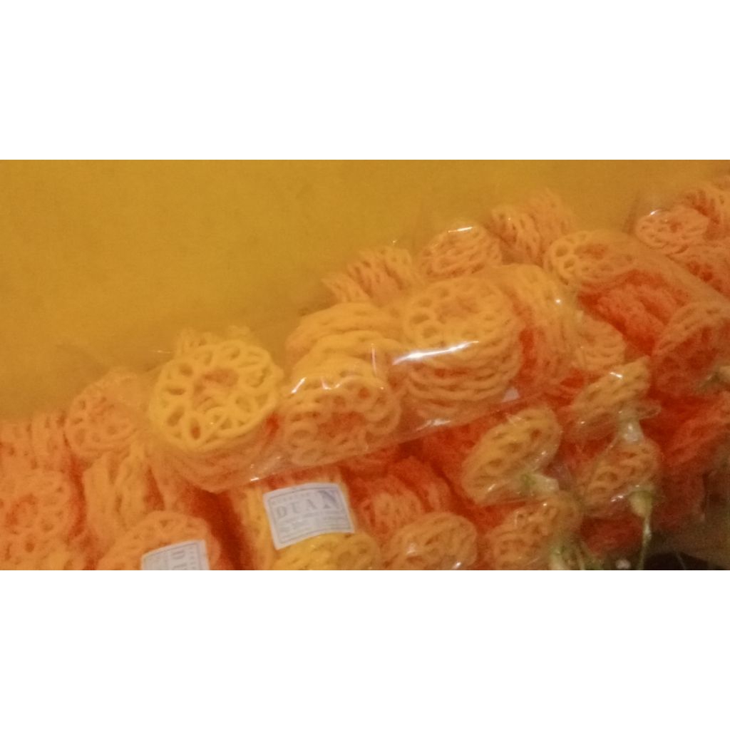 

kerupuk Mateng kemasan tali 10 pcs