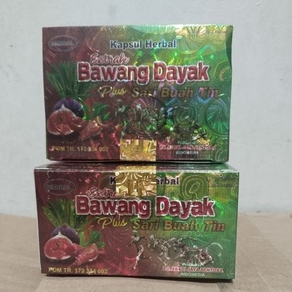 kapsul bawang dayak