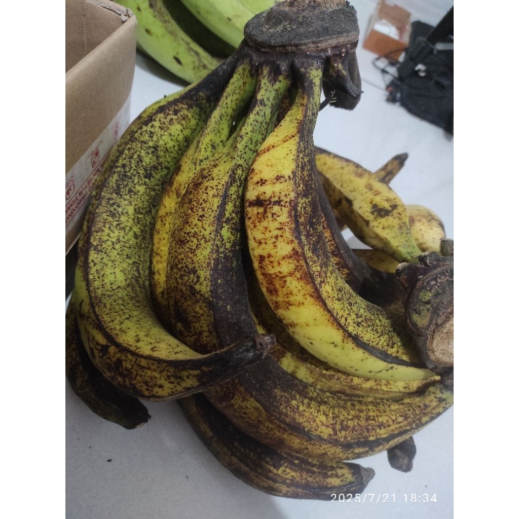

PISANG TANDUK 2kg ukuran sedang isi 7-8 pcs