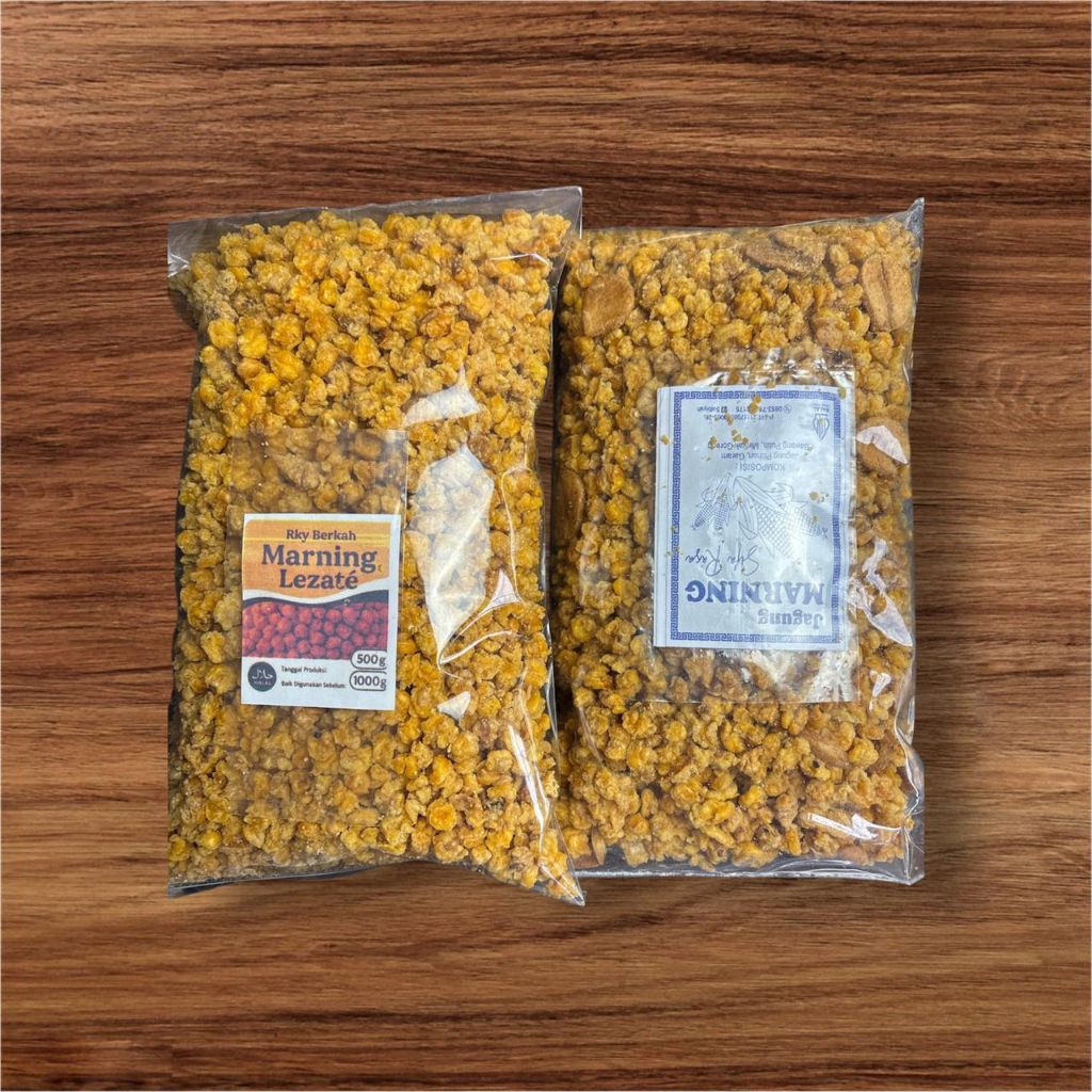 

Marning mekar asin gurih mix dengan bawang gurih