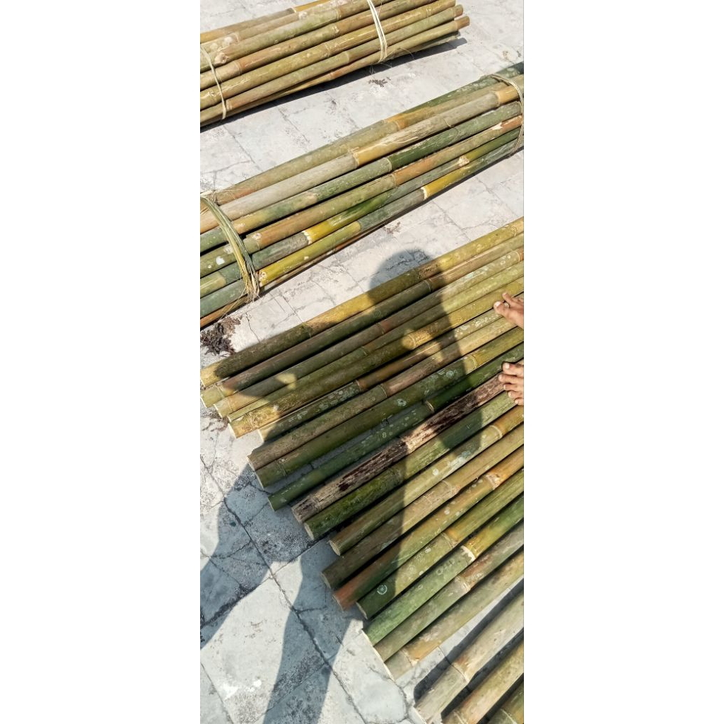 Tongkat pramuka yang belum di cat tongkat 160cm tongkat pramuka lurus tongkat bambu produksi tongkat