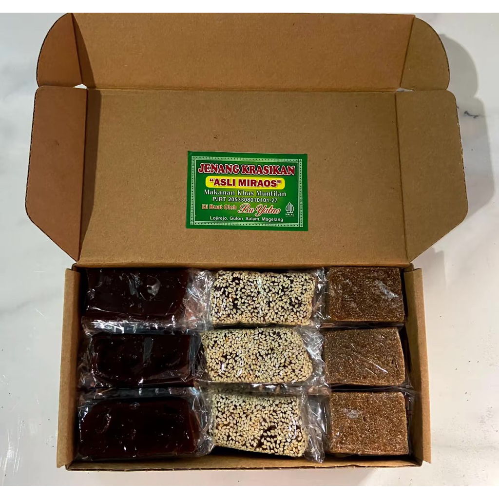 

1 kg is 48 Jenang Krasikan Asli Miraos Makanan Khas Muntilan Magelang