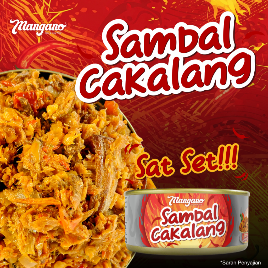 

Mangano Sambal Sat Set Cakalang Instan Nagih