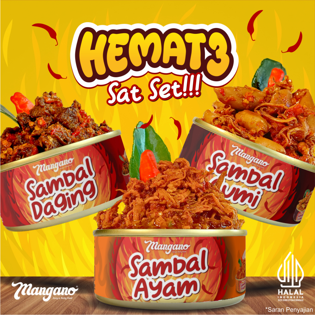 

Pasti Hemat 3 Mangano Sambal Sat Set Instan Nagih Promo