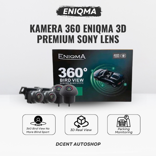 Kamera 360 ENIQMA - 3D Premium Sony Lens - 360 Kamera Mobil - Camera Mobil - 100% Original