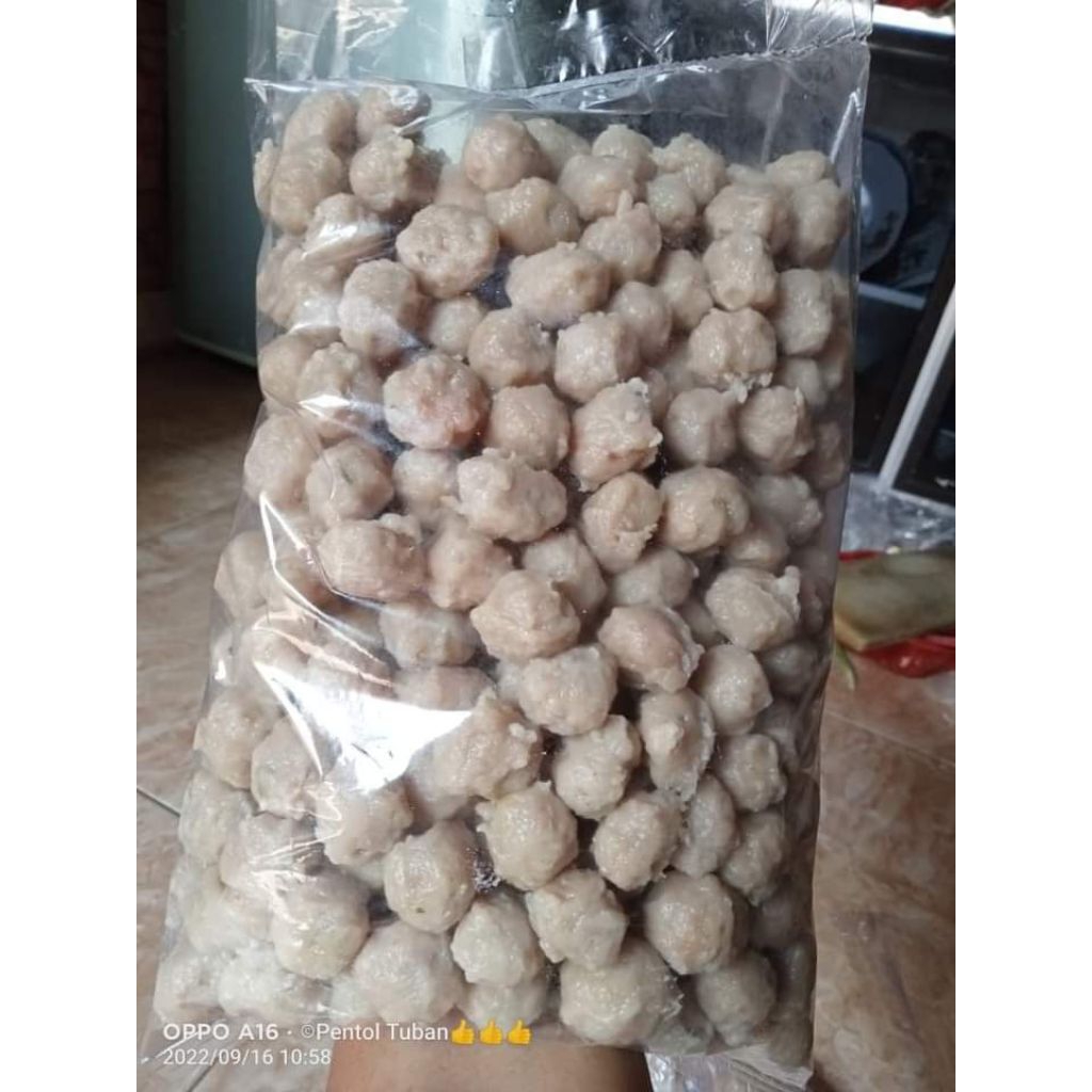 

pentolmini#pentolkrikil#berat1kg isi 300butir