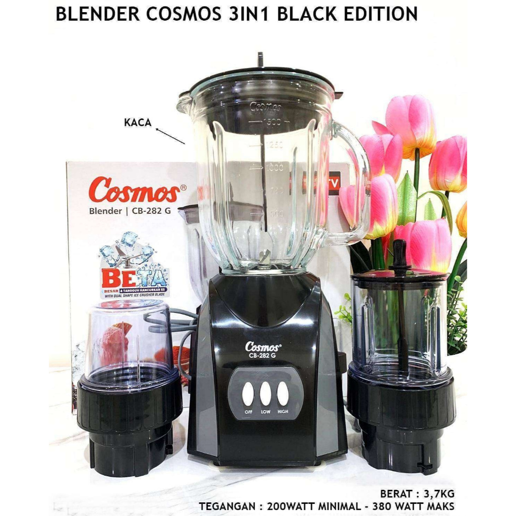 BLENDER COSMOS 3IN1 BLACK EDITION