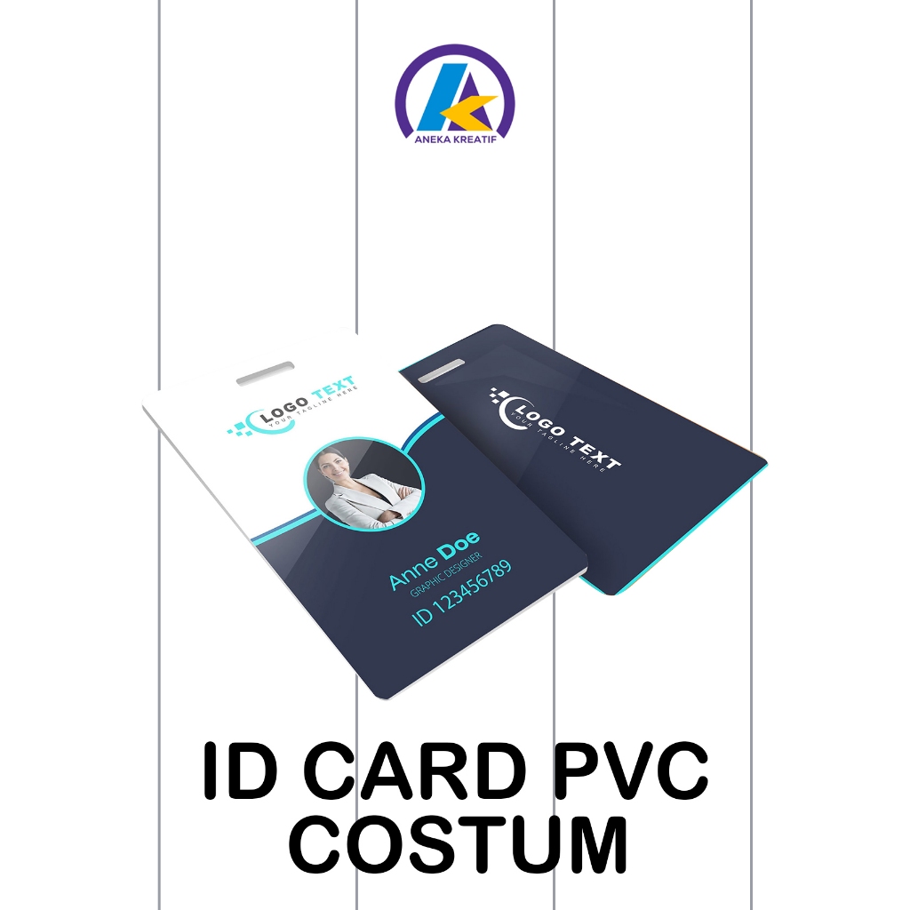 

ID CARD PVC CUSTOM | Cetak ID Card Nama & Jabatan Desain Bebas