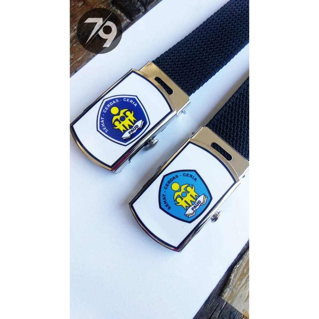 Gesper anak sekolah Paud ikat pinggang anak paud sabuk paud - tk