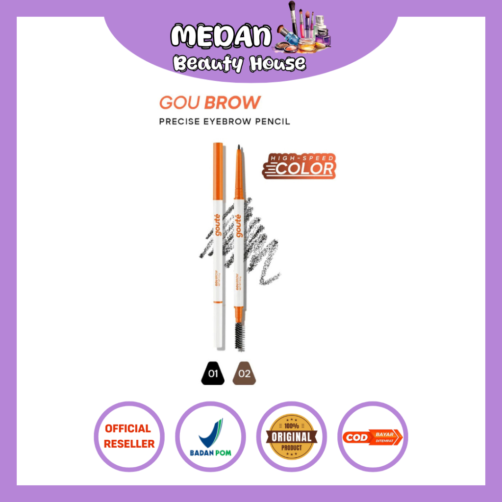 Goute Goubrow Eyebrow For No More Brow Gaps 0.3 Gr
