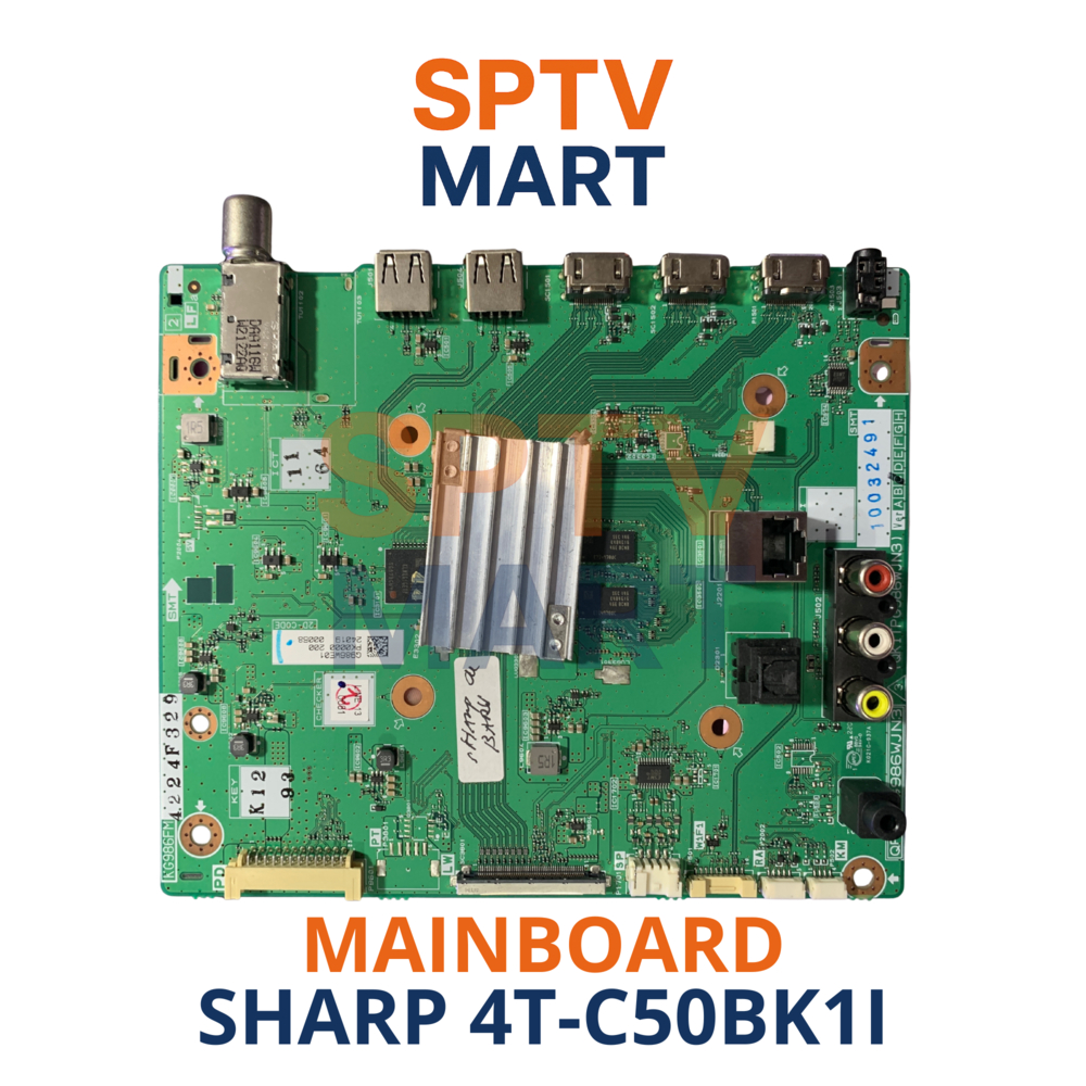 MAINBOARD TV SHARP 4T-C50BK1I - MB SHARP 4T-C50BK1I
