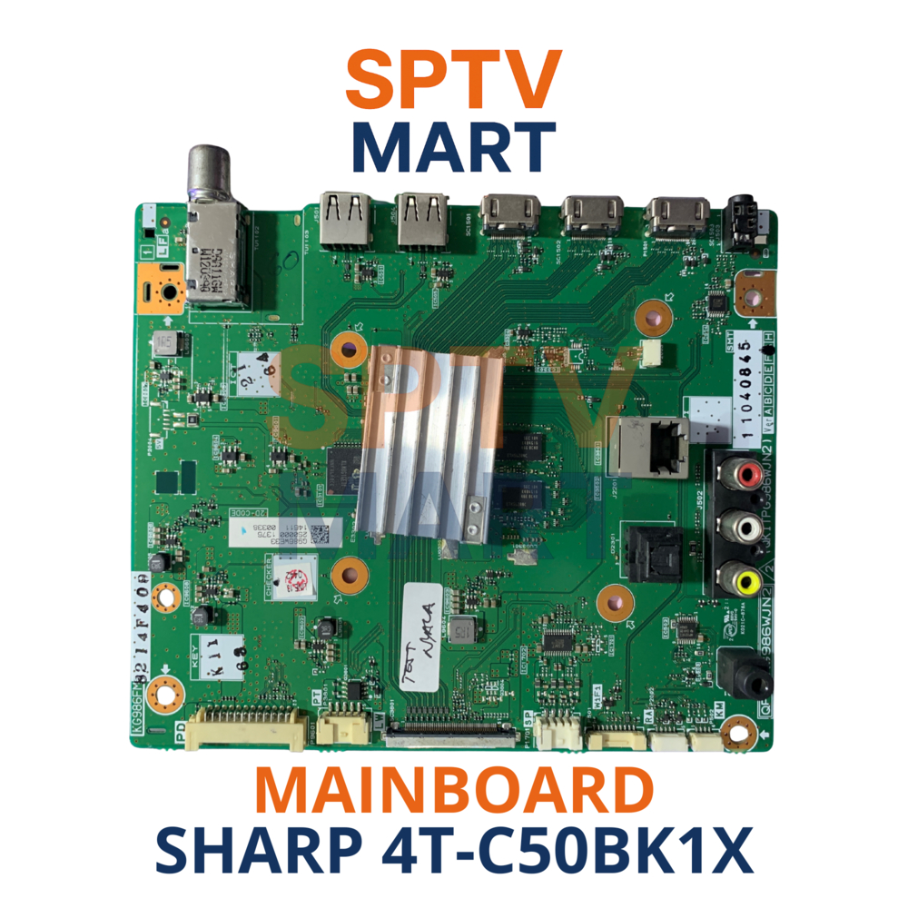 MAINBOARD TV SHARP 4T-C50BK1X - MB SHARP 4T-C50BK1X