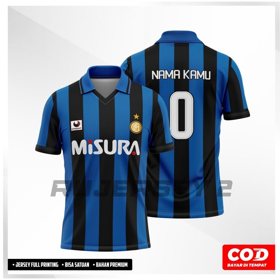 Jersey Bola Retro Inter 1990