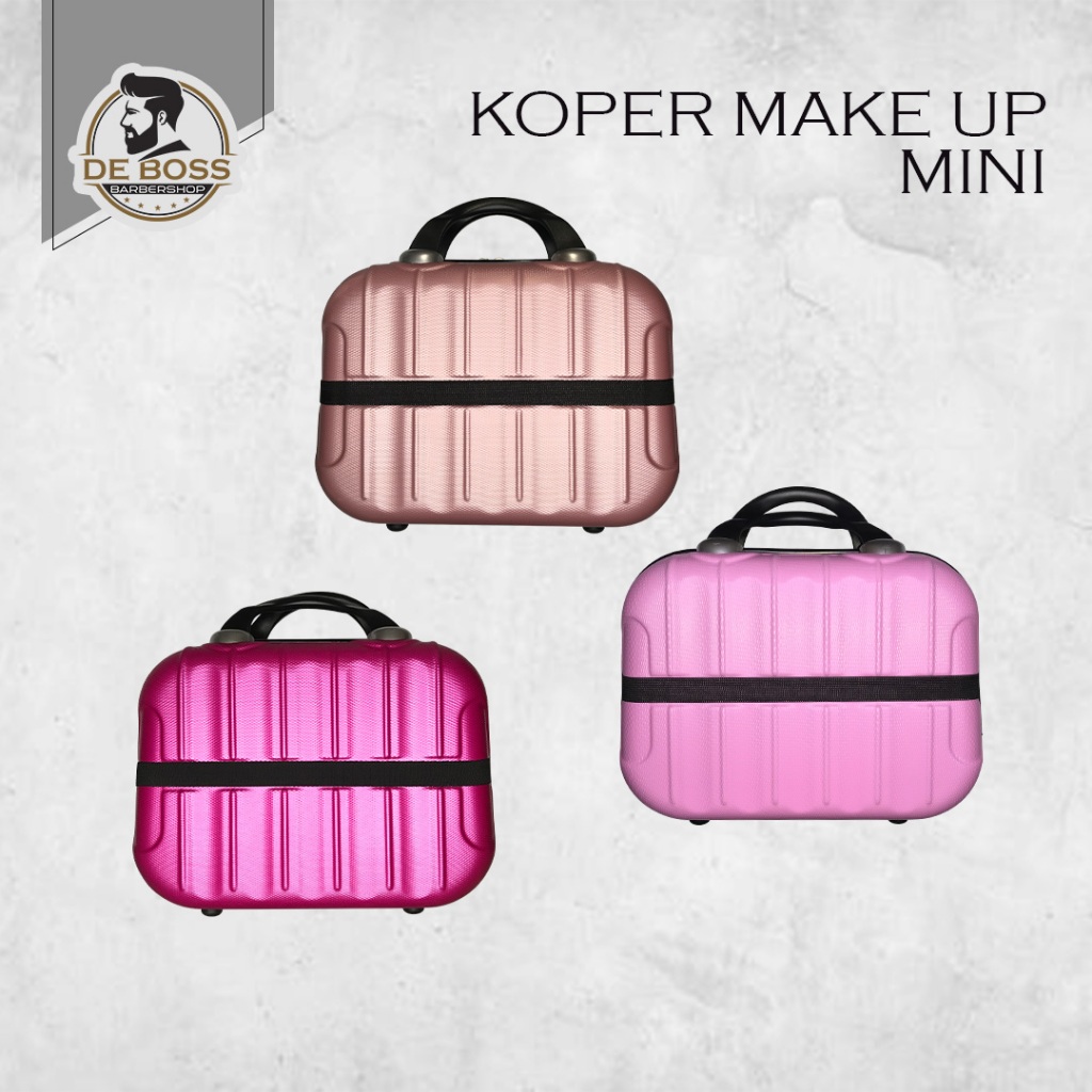 Kotak Makeup Mini Koper Tempat Kosmetik Size Kecil Saat Traveling