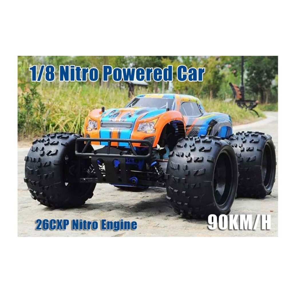 HSP 94972 1/8 Nitro Powered Car Off-road Sport Rally Racing Monster Truck RTR 26CC Gas RC Car
