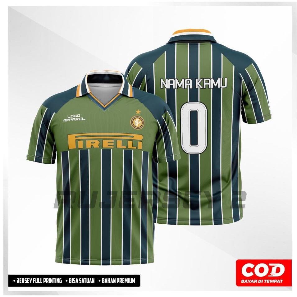 Jersey Bola Retro Inter 1995 3rd