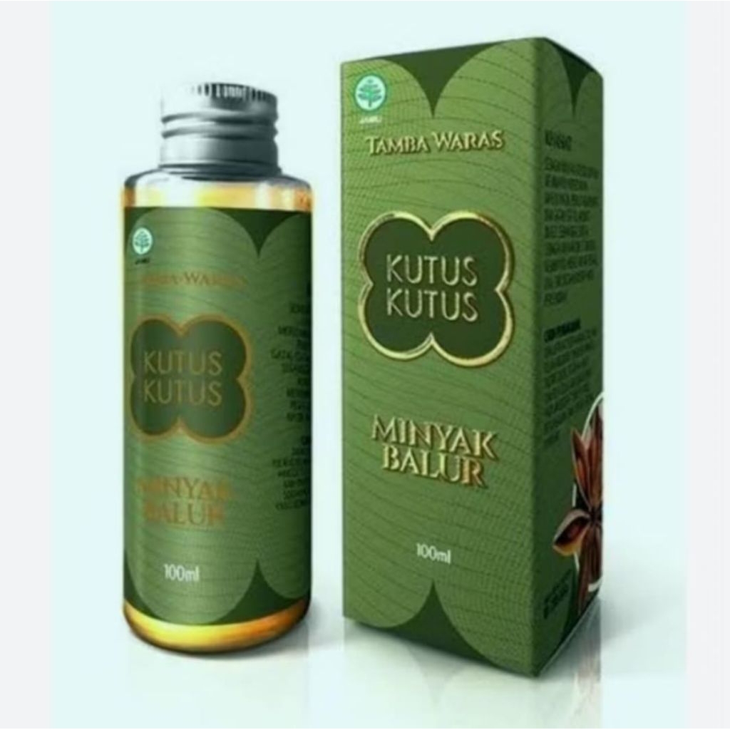 Kutus Kutus Minyak Kutus Kutus Kemasan Lama 100ml Original