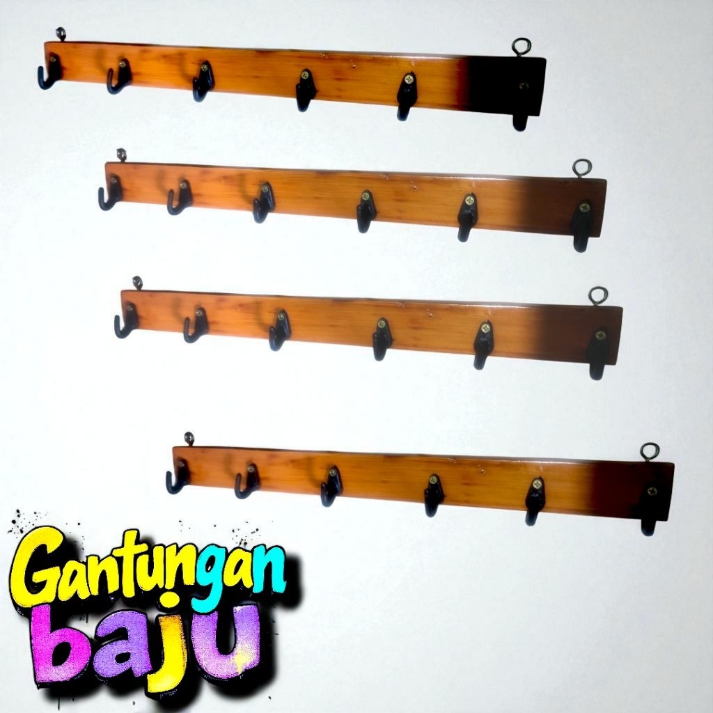 kapstok gantungan baju,cantelan baju kayu