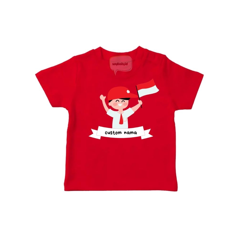 Kaos 17 Agustus Anak Anak