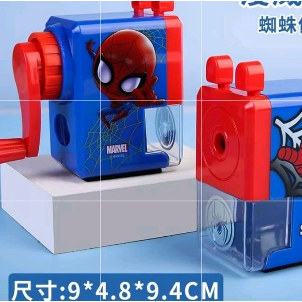 

Rautan Spiderman Sharpener Karakter Alat Tulis Sekolah Kado Anak Disney
