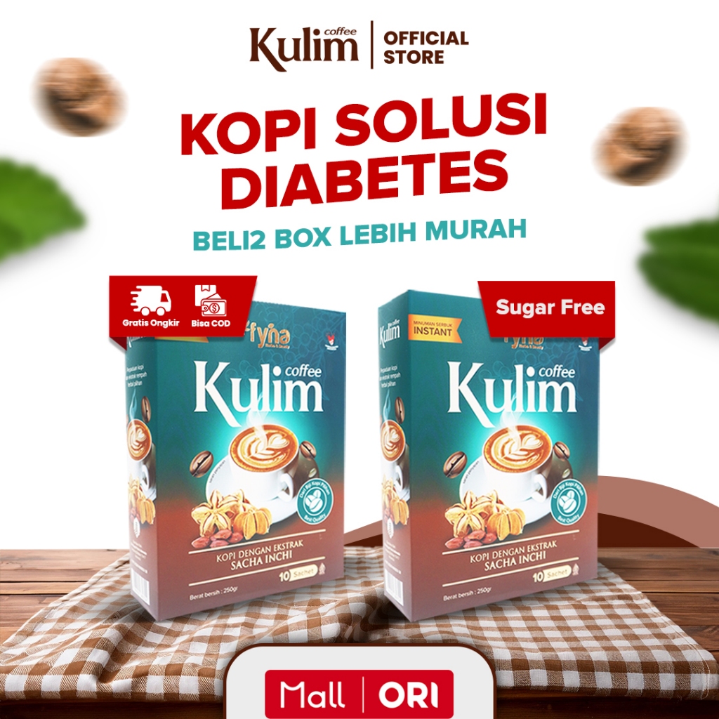 

KULIM COFFEE 2 Box - Kopi Sehat Untuk Diabetes