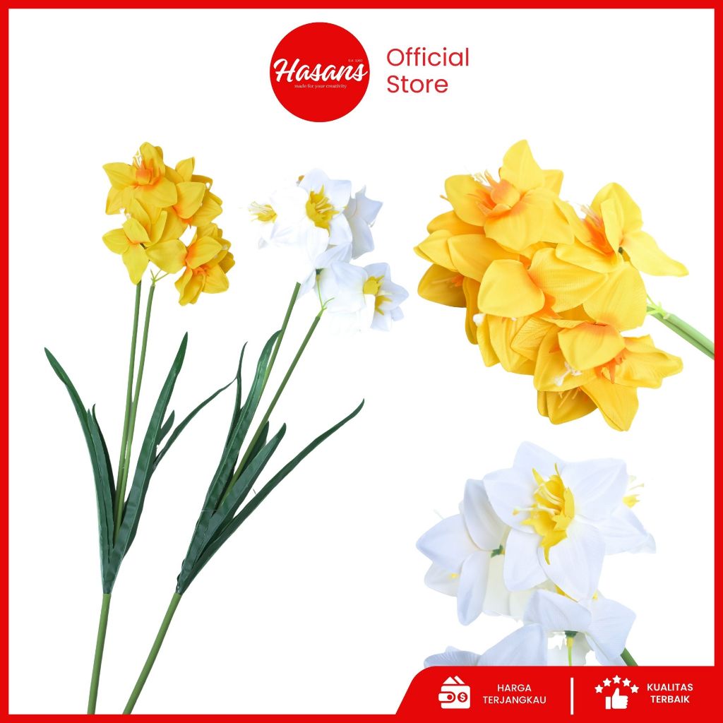 Bunga Lily Latex / Bunga Lily Artificial / Bunga Lily Palsu Plastik / Bunga Calla Lily Mini Artifici