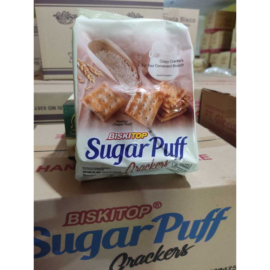 

Sugar Puff Biskitop Crackers 280gr per pcs