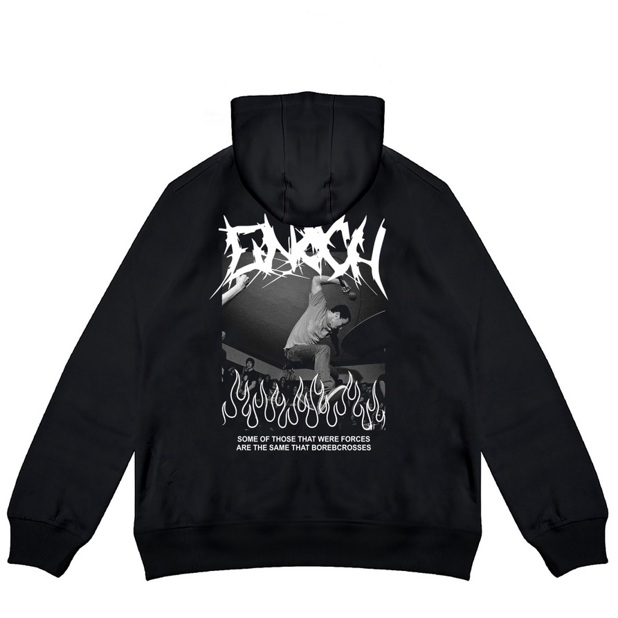 ENOCH - SWEATER HOODIE | CROSSES | FLEECE 280-300 GSM