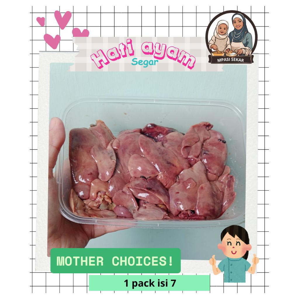 

PRE ORDER HATI AYAM SEGAR / ATI AYAM MPASI