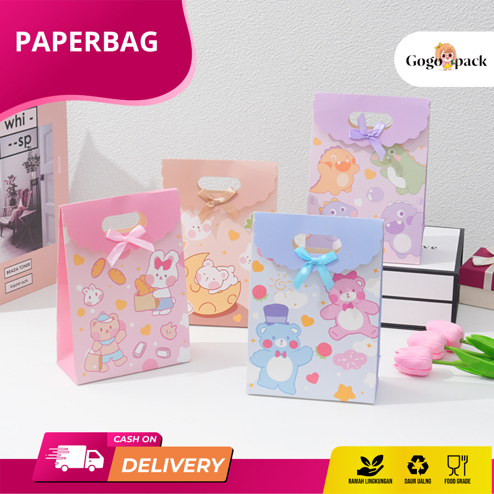 

Paper Bag Kado / Goodiebag Hampers / Tas Kado / Tas Hadiah / Tas Kantong Hadiah I AP01-AP06