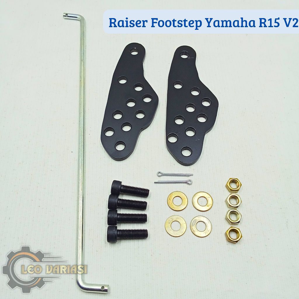 Raiser Footstep Yamaha R15 V2 Peninggi Footstep Yamaha R15 V2 Breket Footstep R15 V2