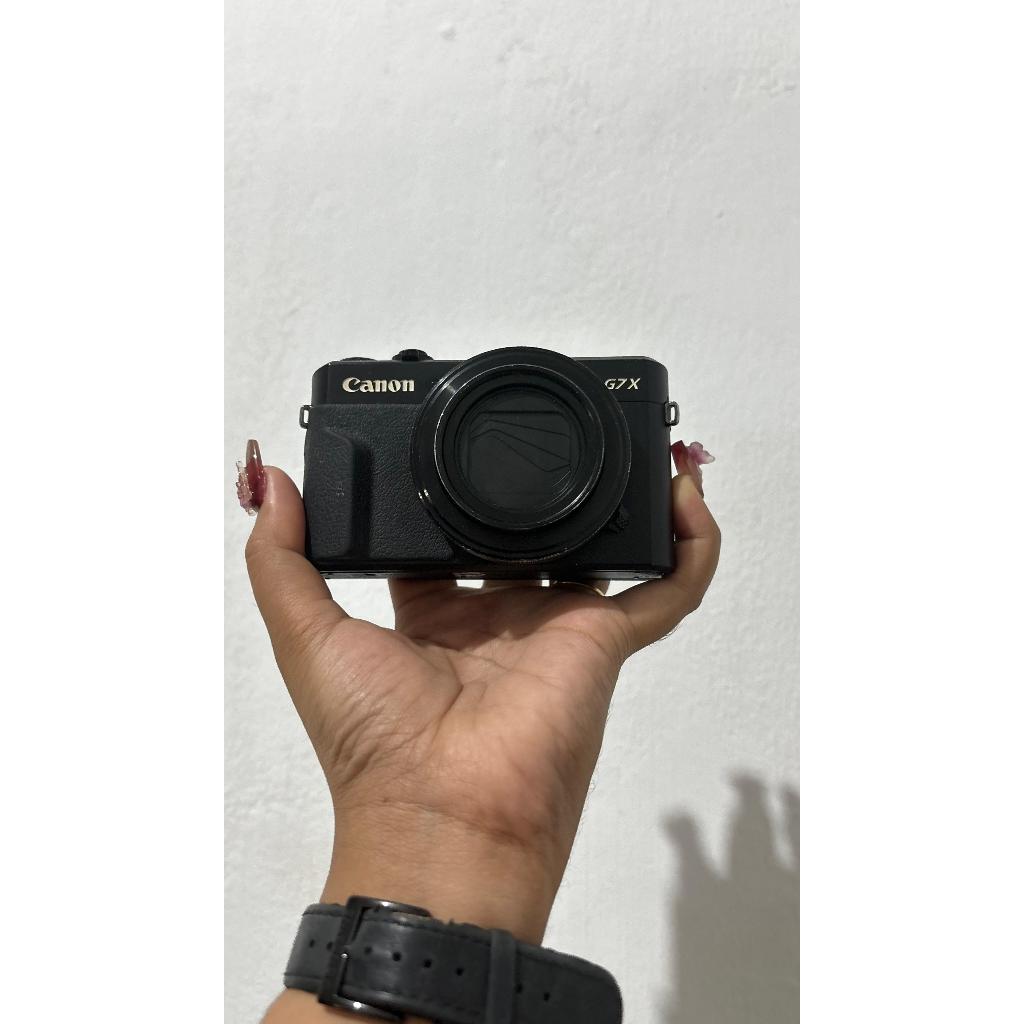 Kamera; Pocket Camera Canon Powershot G7x Mark ii secondhand preloved bekas murah untuk vlog youtube