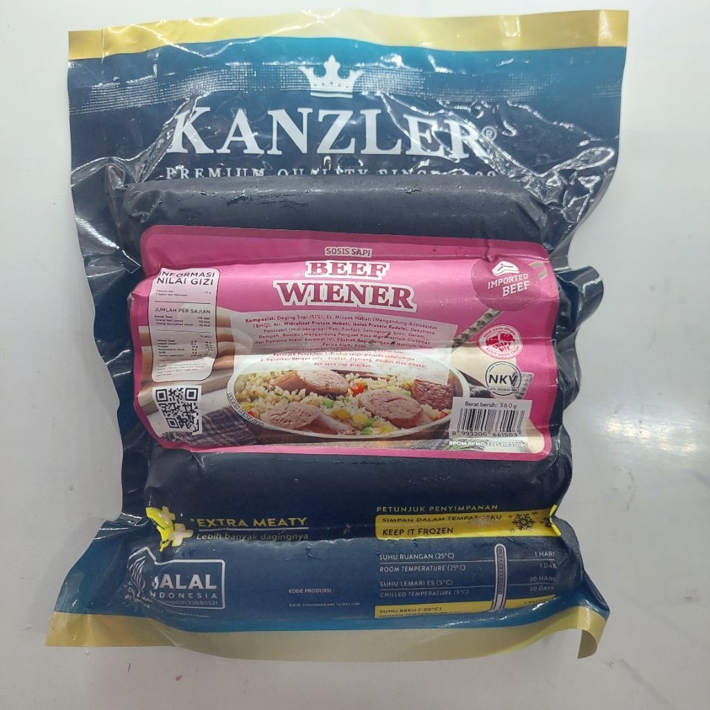 

SOSIS BAKAR KANZLER PREMIUM/SOSIS PREMIUM KANZLER/COD/SOSIS JUMBO/SOSIS BAKAR