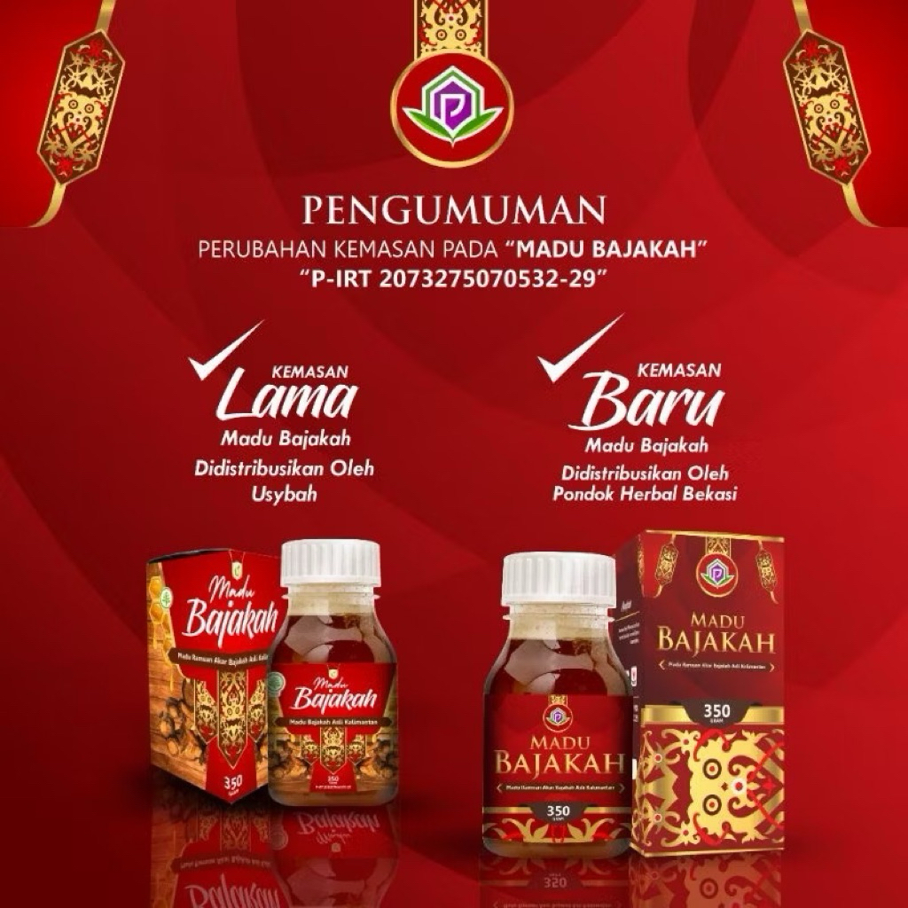 

Madu Bajakah Kalimantan Usybah Washfah 350 gram