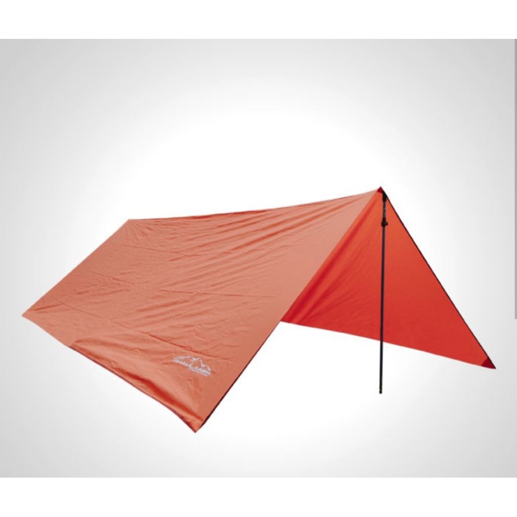 flysheet tenda camping waterproof bahan terpal a12 tanpa tiang