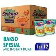 

Sedaap Cup Varian SOTO/BAKSO/KARI - 3 Ktn Instan